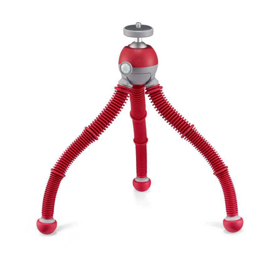 PodZilla™ Flexibles Stativ Medium Kit Rot