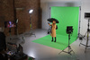Vinyl Hintergrund / Boden 2.75m x 6m Chromakey Grün