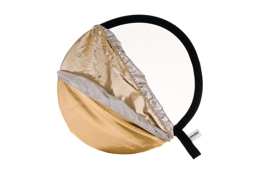 Rundreflektor 5 In 1 Diffuser mit G/W & Sun./Sil. 50cm