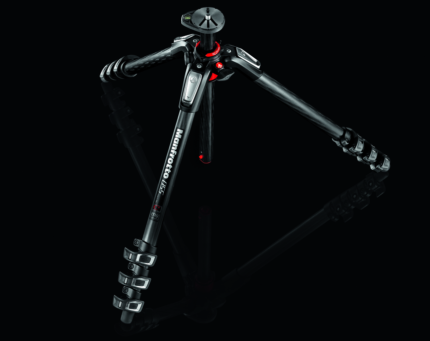 055 Carbon Stativ QPL, 4 Segmenten