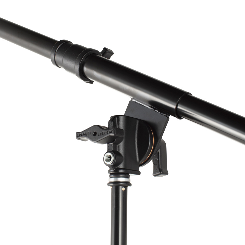 Avenger Mini Boom, Chromstahl Schwarz eingebauter Griffkopf