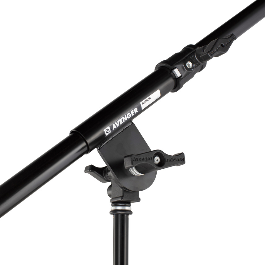 Avenger Mini Boom, Chromstahl Schwarz eingebauter Griffkopf