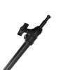 Avenger Mini Boom, Chromstahl Schwarz eingebauter Griffkopf
