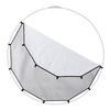 HaloCompact Plus Bespannung, 98 cm (38 Zoll), Silber/Weiß