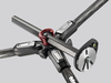 190 Carbon Stativ QPL, 4 Segmente