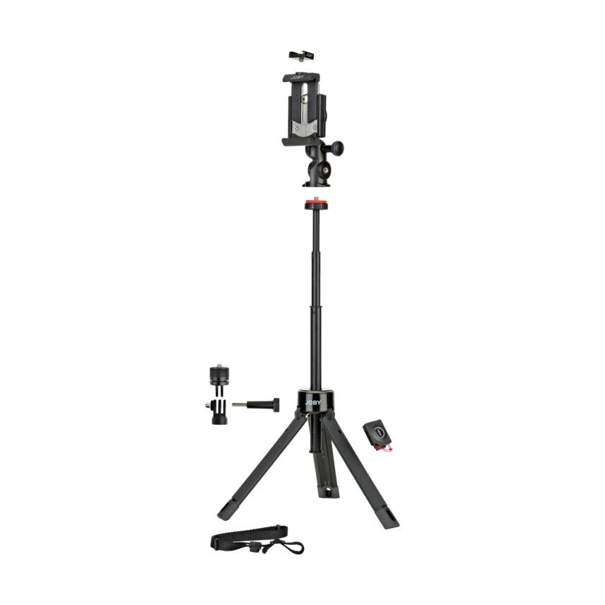 GripTight™ PRO TelePod™ Teleskopstativ, schwarz / charcoal