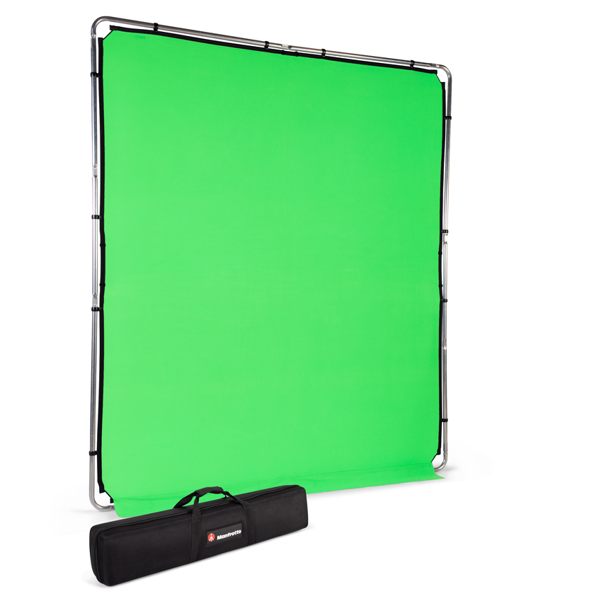 EzyFrame Hintergrund 2 m x 2,3 m Chromakey Grün