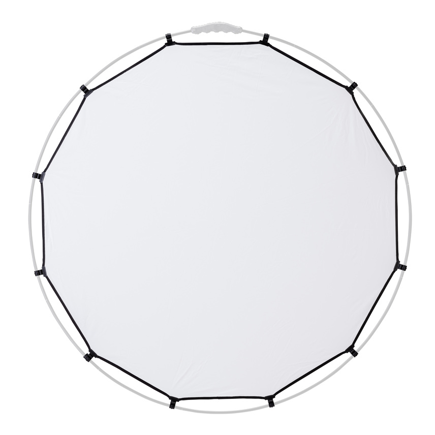 HaloCompact Plus Bespannung 98 cm, 2 Blendenstufen Diffusor