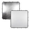 Skylite Rapid Stoff 1.5x1.5m Silb/Weiss