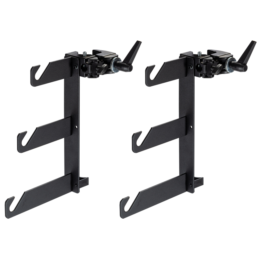 3-fach-Hintergrundhaken mit Super Clamp (2 Stück)