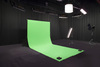 Chromakey Textilhintergrund Grün 300x700cm mit Schlaufe