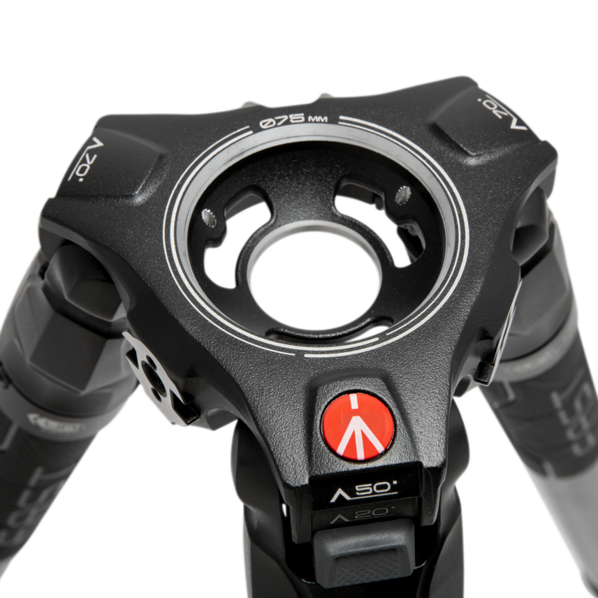 Manfrotto 635 Einzelrohrstativ, Kohlefaser