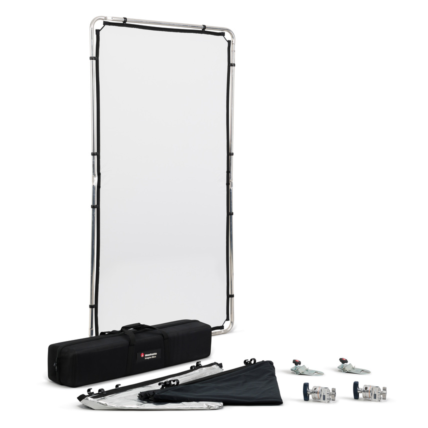 Pro Scrim All-in-One-Kit Medium (1,1 x 2 m)
