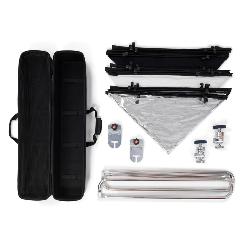 Pro Scrim All-in-One-Kit Medium (1,1 x 2 m)