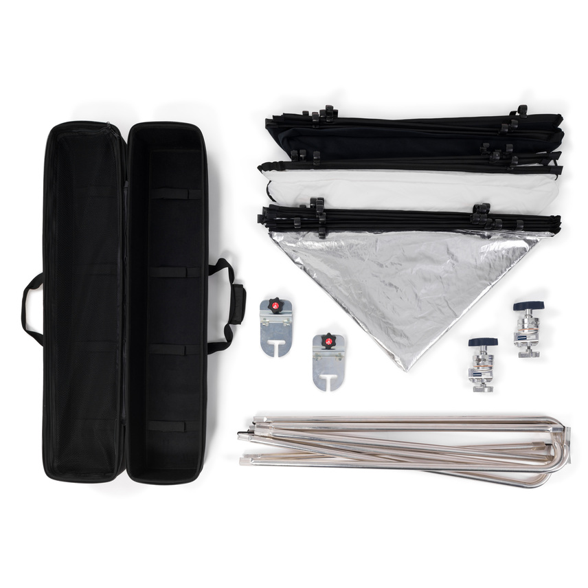 Pro Scrim All-in-One-Kit Large (2 x 2 m)