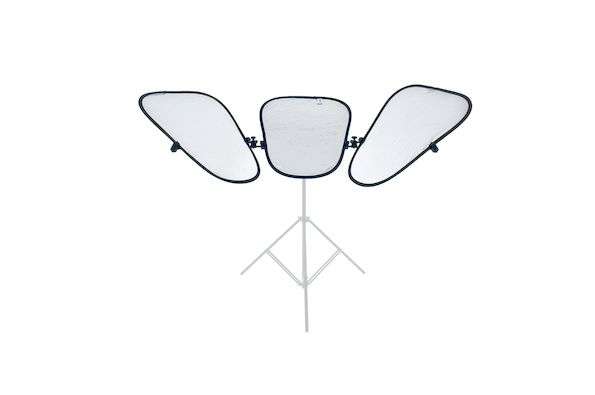 Triflector Aufheller Silber/Weiß