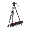 Fluid-Videokopf 504X mit Alu-Doppelrohrstativ GS