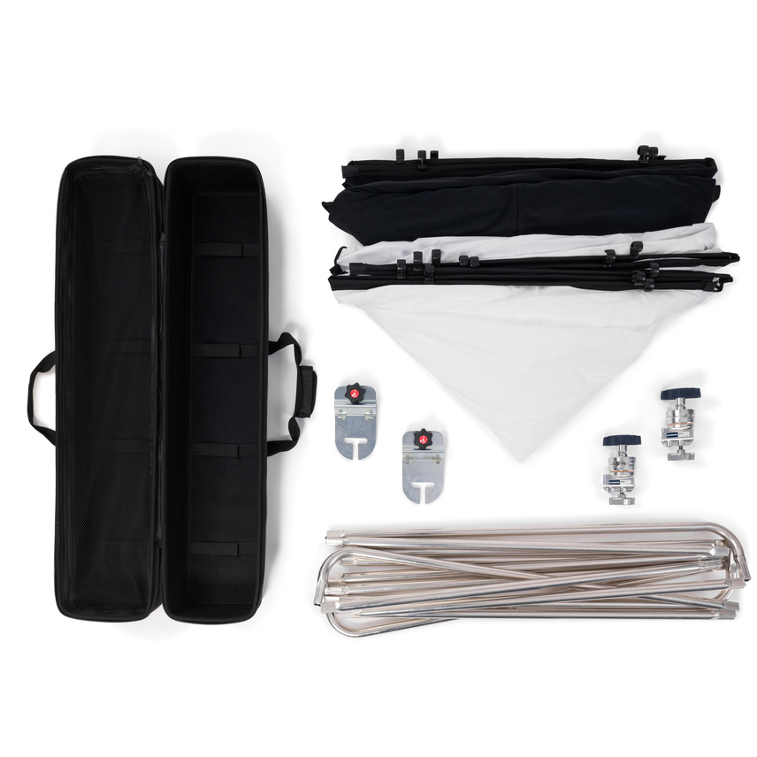 Pro Scrim All-in-One-Kit Extra Large (2,9 x 2,9 m)