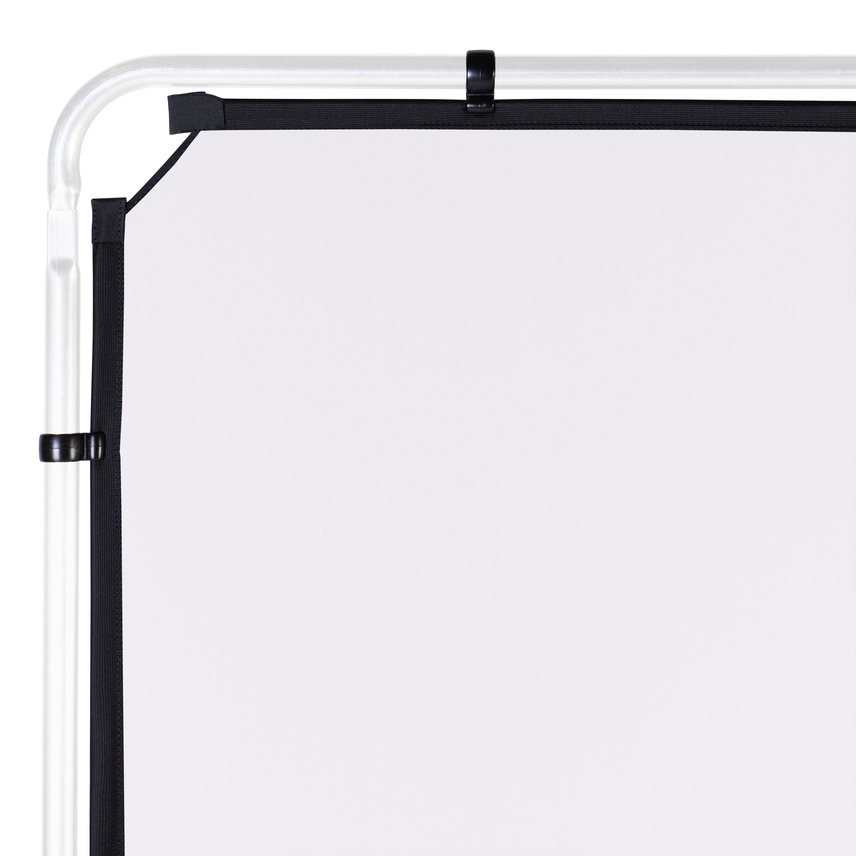 EzyFrame Hintergrund Cover 2 m x 2,3 m Weiß