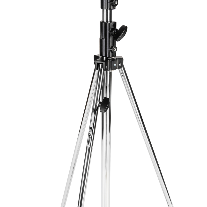 Stahl Lampenstativ mit Nivellierbein