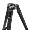 Fluid-Videokopf 504X mit Carbon-Einzelrohrstativ 635 Fast