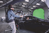 Chromakey Falthintergrund Grün 180x275cm