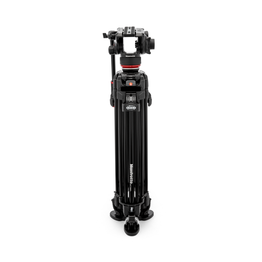 Fluid-Videokopf 504X mit Stativ 645 Fast Twin Alu
