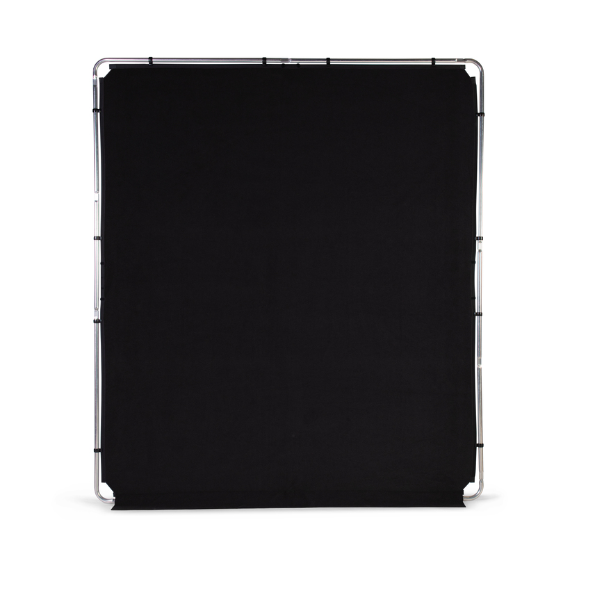 EzyFrame Hintergrund 2 m x 2,3 m Schwarz