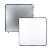 SkyLite Rapid Stoffbezug groß 2 x 2m Silber/Weiss