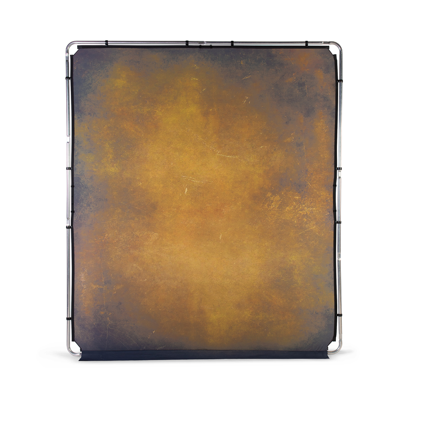 EzyFrame Vintage Hintergrund, 2 x 2,3 m, Tabak