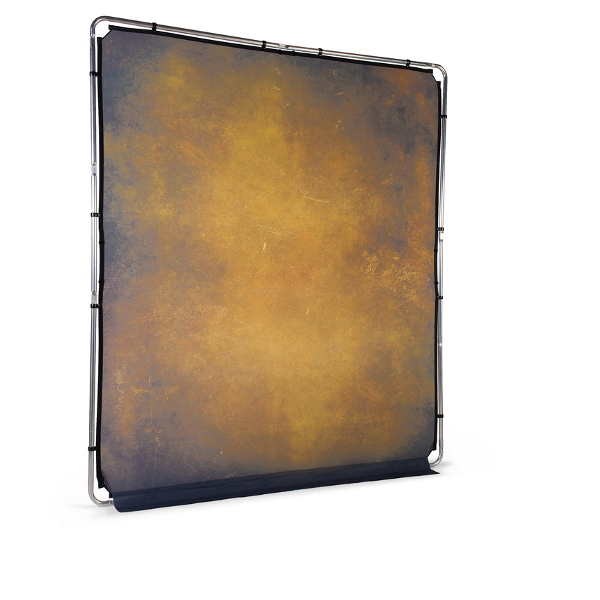EzyFrame Vintage Hintergrund, 2 x 2,3 m, Tabak