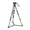 Fluid-Videokopf 504X mit Carbonfaser-Doppelrohrstativ GS