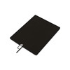 Solid Black Flag 24“ x 30"