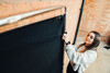 EzyFrame Hintergrund 2 m x 2,3 m Schwarz