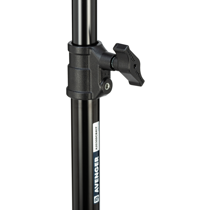 Avenger C-Stativ Turtle Base 40" Blk 3m Griffkopf, Arm