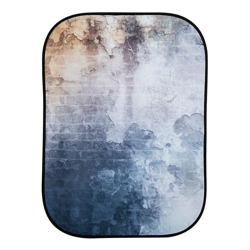 Textilhintergrund Urban (1,5m x 2,1m) Wand/Holzzaun