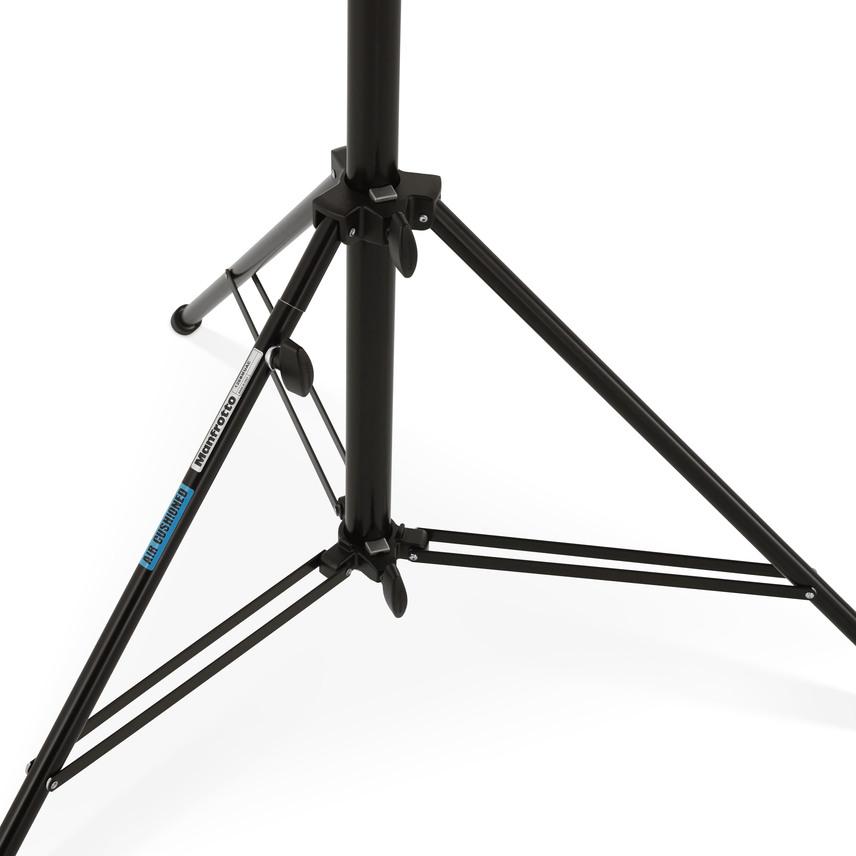 Luftgefedertes Audio-Stativ, schwarz