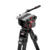 Videokopf Manfrotto 509 Pro mit Stativ 645 Fast Twin Alu