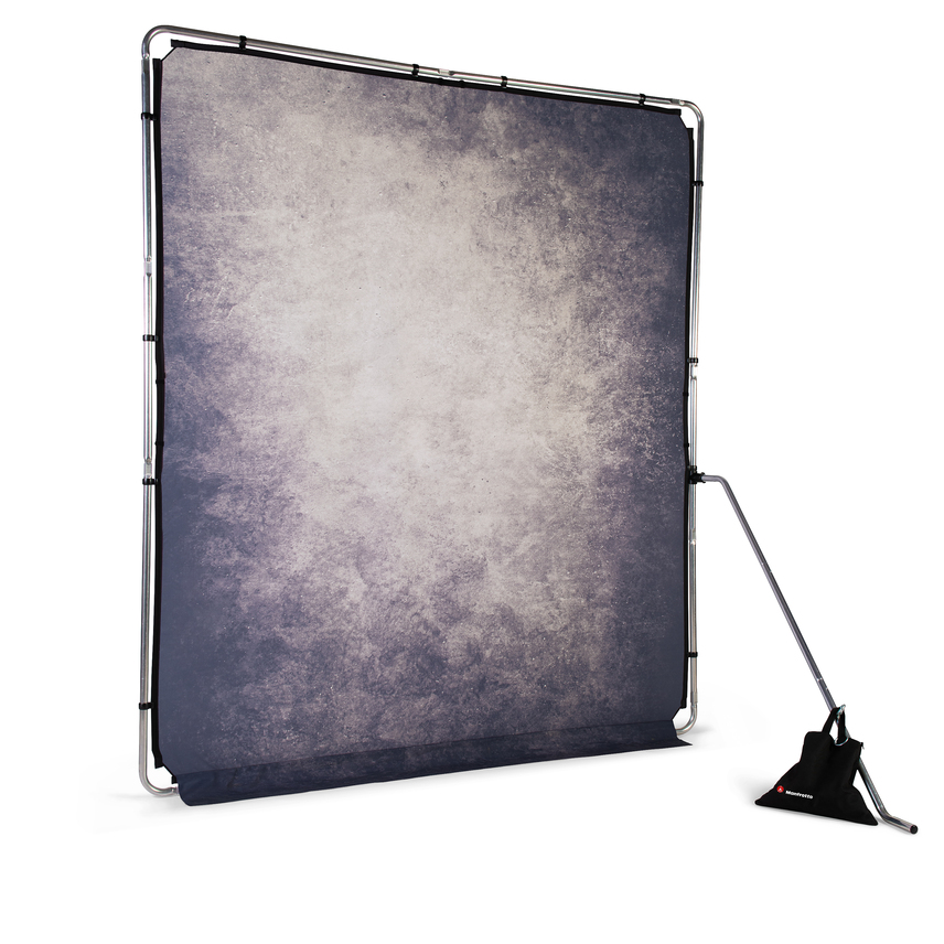 EzyFrame Vintage Hintergrund, 2 x 2,3 m, Rauch