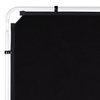 EzyFrame Hintergrund Cover 2 m x 2,3 m Schwarz