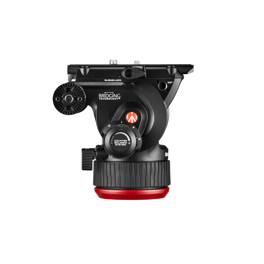 Fluid-Videokopf 504X mit Carbonfaser-Doppelrohrstativ MS